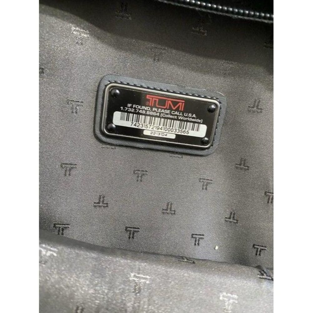tumi alpha kleidersack black nylon weekendtravel b - Picture 2 of 12